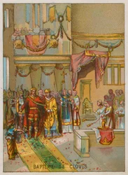 Die Taufe von König Clovis