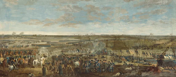 Die Schlacht von Leipzig, 18. Oktober 1813