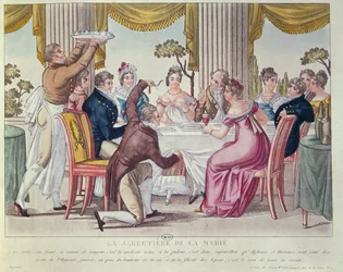 Das Strumpfband der Braut, ca. 1820