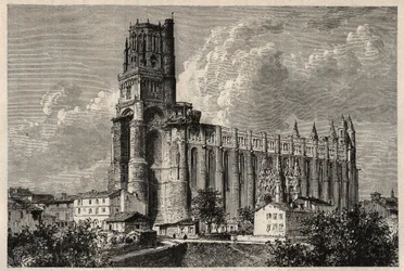 Die Kathedralbasilika von Saint Cecilia - Kathedrale von Albi