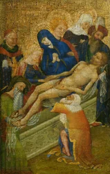 Die Grablegung Christi, ca. 1410-15