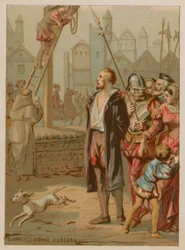 Die Hinrichtung von Anne du Bourg