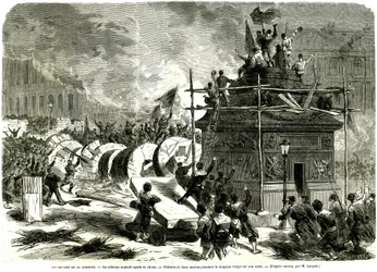 Der Fall der Vendome-Säule
