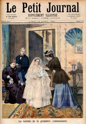 Der Erstkommunikant, Illustration aus 