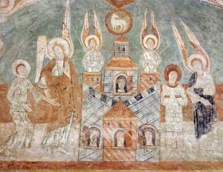 Das himmlische Jerusalem, 12. Jahrhundert