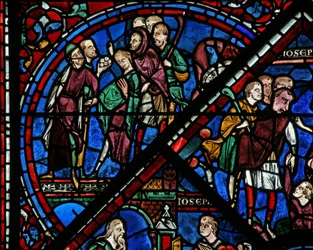 Das Joseph-Fenster: Er wird von seinen Brüdern verkauft