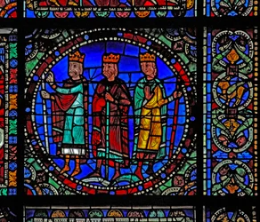Das Leben Christi Fenster: Die Reise der Weisen