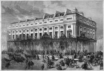 Das London General Mourning Warehouse, ein „Trauergeschäft“ des Hauses William Jay and Co. in der Regent Street in London
