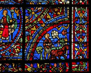 Das Fenster des verlorenen Sohnes: Älterer Sohn beobachtet, wie der Vater sein Erbe gibt