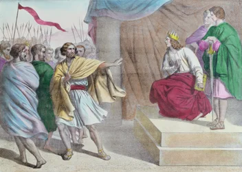 Der Aufstand der zehn Stämme unter Jerobeam