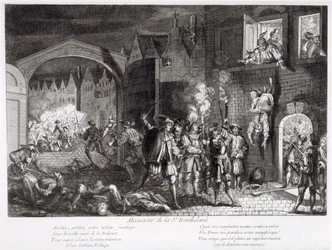 Das Massaker am Bartholomäustag, 1572