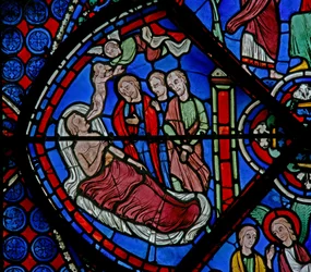 Das St. Thomas Fenster: Der Tod von Gad