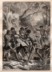 Das Abenteuer von Barre: Jeanne Barret (oder Bare, Baret, geborene Barer), Begleiterin des Botanikers Philibert Commerson, gibt sich unter dem Namen „Jean Barre“ als sein Kammerdiener aus, um ihn auf der 1766 von Bougainville geleiteten Expedition zu