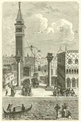 Seiltänzer in Venedig