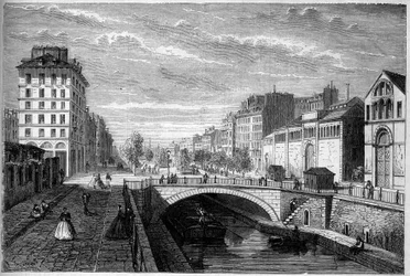 Transformationen von Paris unter dem Zweiten Kaiserreich, Haussmanns Paris: Blick auf den Boulevard Richard Lenoir