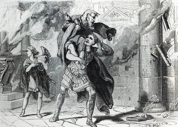 Trojanisches Leck (Gravur) 1864