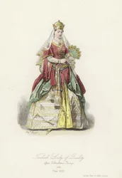 Türkische Dame von Rang