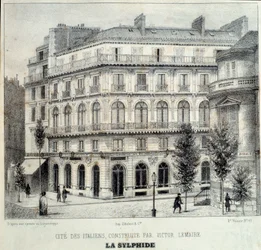 Ansicht des Maison Dorée (oder Maison d
