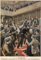 Gewalttätige Vorfälle im Unterhaus