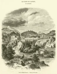 Ansicht von Bad Gastein (Gravur)