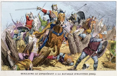 Wilhelm der Eroberer in der Schlacht von Hastings
