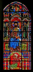 Fenster w100, Christus in Herrlichkeit
