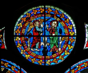 Fenster w130 Darstellung der Verkündigung