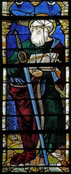 Fenster w1 zeigt St. Paulus