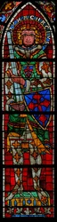 Fenster w205 mit dem heiligen Akakios