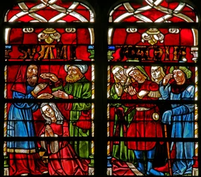 Die Geschichte von Daniel: Susanna wird zu ihrer Fürbitte geführt