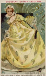 Frauenkleid, 1715