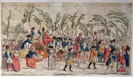 Frauenmarsch auf Versailles am 5. Oktober