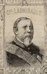 Porträt des französischen Generals Paul de Ladmirault - 1870-71