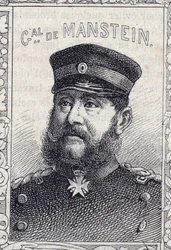 Porträt des preußischen Generals Hugo von Obernitz