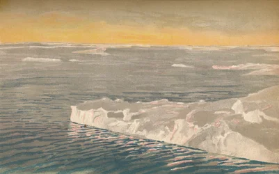 Abend unter dem Treibeis, 22. September 1893