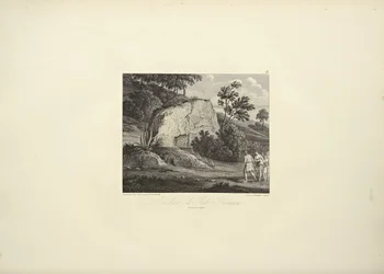 Felsen von Inti-Guaicu, Illustration aus 