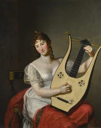 Porträt von Frederica von Mecklenburg-Strelitz