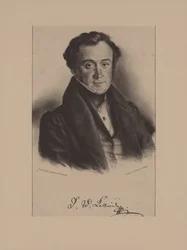 Porträt des Komponisten Jan Kalivoda 1801-1866