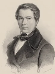 Porträt des Geigers und Komponisten Joseph Labitzky 1802-1881, 1840