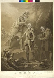 König Rudolf I. von Habsburg krönt Erzherzog Karl