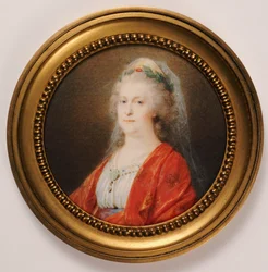 Porträtminiatur von Zarin Katharina der Großen