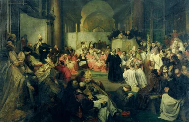 Galilei vor dem Rat, 1861