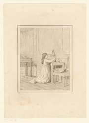 Mädchen mit Puppe