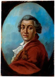 Porträt des Dichters Alexander Sumarokov