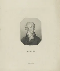 Porträt des Komponisten Joseph Haydn