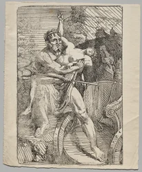 Die Entführung der Proserpina durch Pluto (2. Version)