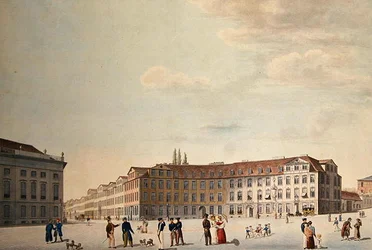 Der Königsplatz in Kassel