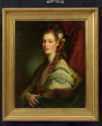 Marie Paterno, geb. Nemetschke, später Amerling bzw. Hoyos (4. Frau des Künstlers)