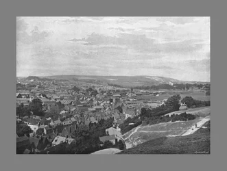 Lewes, Sussex, um 1900