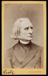 Porträt von Franz Liszt